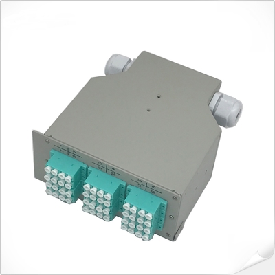 Πίνακας επένδυσης ινών 12LC Quad Din-rail Mount