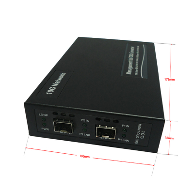 Ανεξάρτητος Web-Smart 10G OEO μετατροπέας (3R επαναλήπτης)