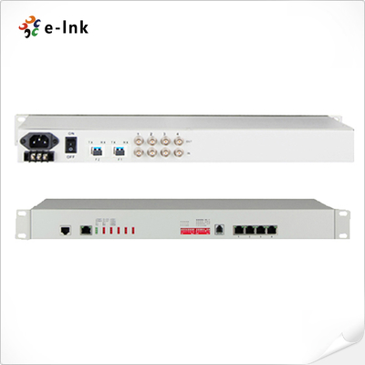 4E1 + 4GE 1+1 Fiber PDH Πολυπλέκτης
