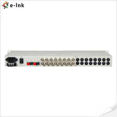 16E1+4GE+LCD+SNMP PDH Πολυπλέκτης