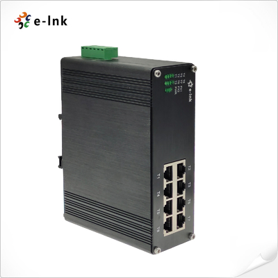Μη διαχειριζόμενος Industrial 8-port 10/100BASE-T (PoE+) Ethernet Switch