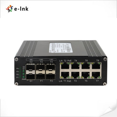 Βιομηχανικός 8-Port 10/100/1000T + 6-Port 1000X SFP Ethernet Switch