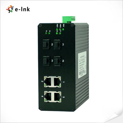 Διακόπτης βιομηχανικού Ethernet 4G+4 SFP Gigabit