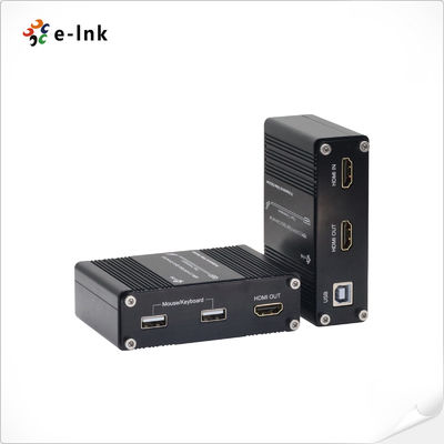 Μίνι 4K/60Hz HDMI 2.0 KVM USB μέσω οπτικών ινών Extender Υποστηρίζει μετάδοση σήματος πληκτρολογίου και ποντικιού
