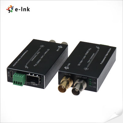 Μίνι τύπου 3G-SDI σε Fiber Converter με Tally & Αντίστροφο RS485 Άμεση συμβατότητα με συστήματα καμερών SDI