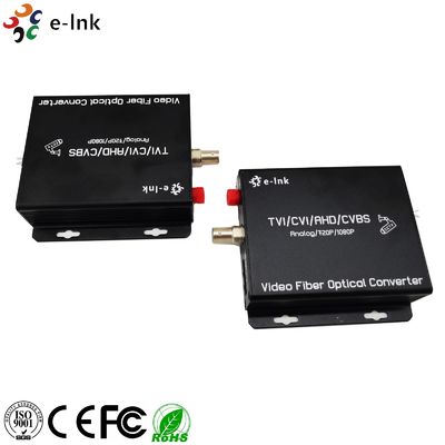 1Ch HD-AHD/HD-CVI/HD-TVI/CVBS 4-in-1 Video Fiber Converter