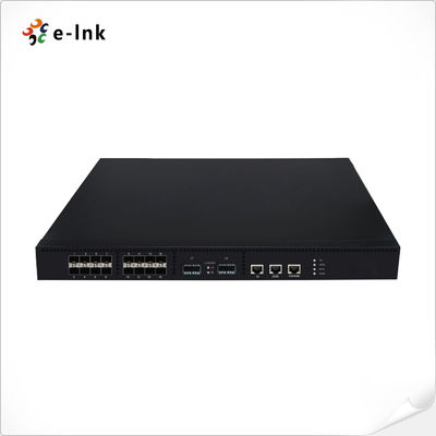 Λ3 Διαχειριζόμενος 16-Port 10G SFP + 2-Port 40G QSFP+ Fiber Switch