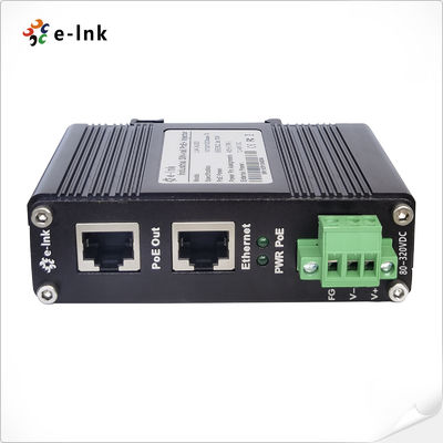 80~320VDC Power Input Industrial Gigabit PoE+ Injector με συμμόρφωση IEEE 802.3af/at, υποστηρίζει πλήρη έξοδο 30 βατ