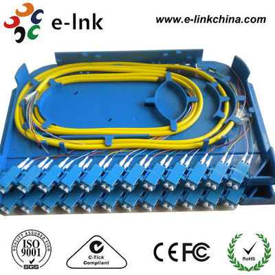 Πολυχρωματική 12-φυτική 1-μέτρη Φαν-out OM3 LC pigtail