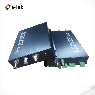 3G HD SDI Fiber Multiplexer με RS422 Audio Ethernet Tally Intercom Return Video