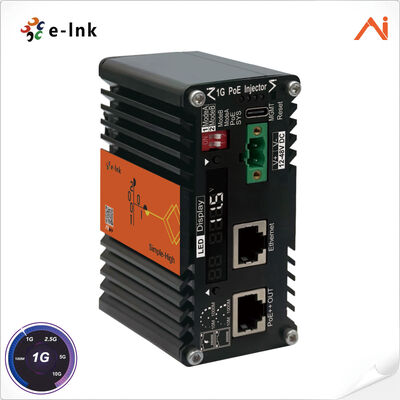quality Εισβολέας PoE++ 60W για βιομηχανικές χρήσεις με ενισχυτικό τάσης 9 ̇54V για σκληρά περιβάλλοντα factory