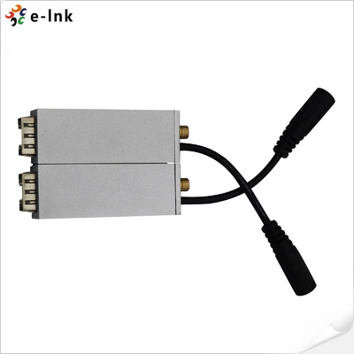Μετατροπέας ινών SDI SMB 3G/HD/SD-SDI 20KM οπτικό μικροϋπολογιστής-διαλυτικό χρώματος LC