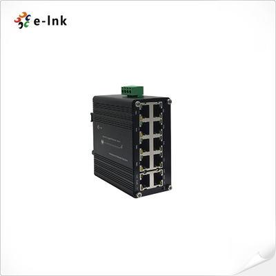 Μίνι βιομηχανικός συμπαγής Ethernet διακόπτης 10-λιμένων 10/100/1000T